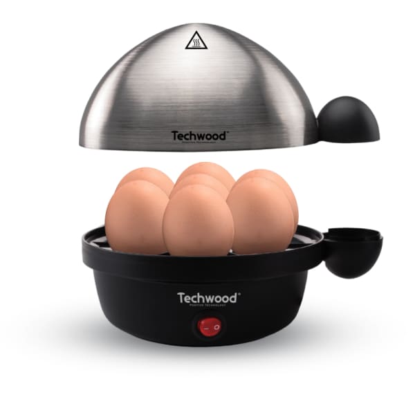 Cuiseur œufs TECHWOOD 350W Noir & inox (TO-007) Cuiseur œufs TECHWOOD 350W Noir & inox (TO-007)